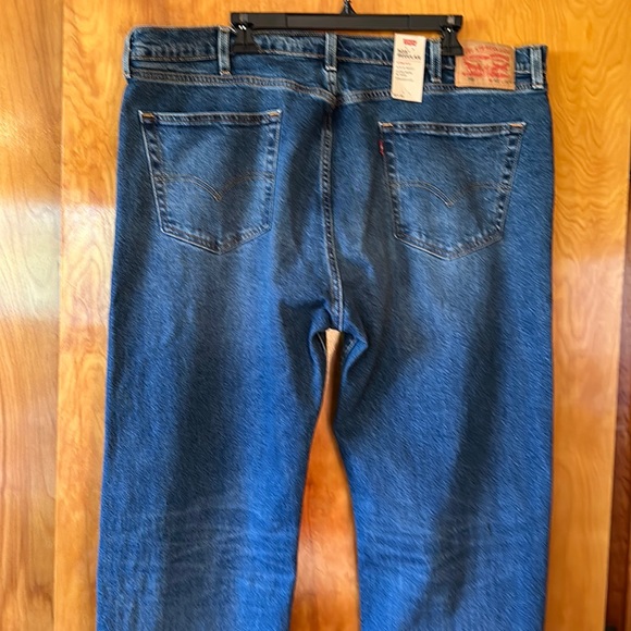 NWT 505 Levi’s Relaxed Fit Jean 42x32 - Picture 6 of 14